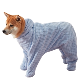 Badekåbe til hund - absorberende tørredragt